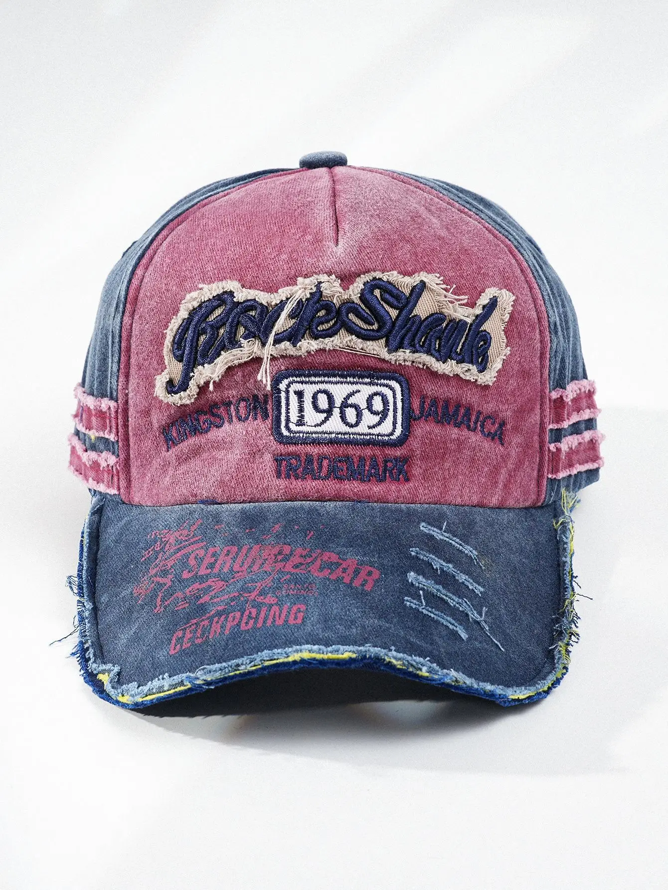 Vintage Embroidered Baseball Cap for Men with Washed Design — feature 7