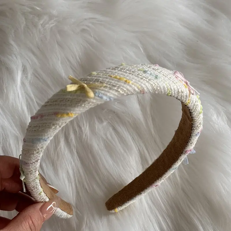 Spring Color Bow Lace Hairpin Women's Sweet Cute Grab Clip — feature 12