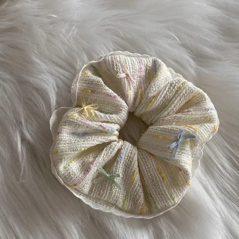 Spring Color Bow Lace Hairpin Women's Sweet Cute Grab Clip — feature 18