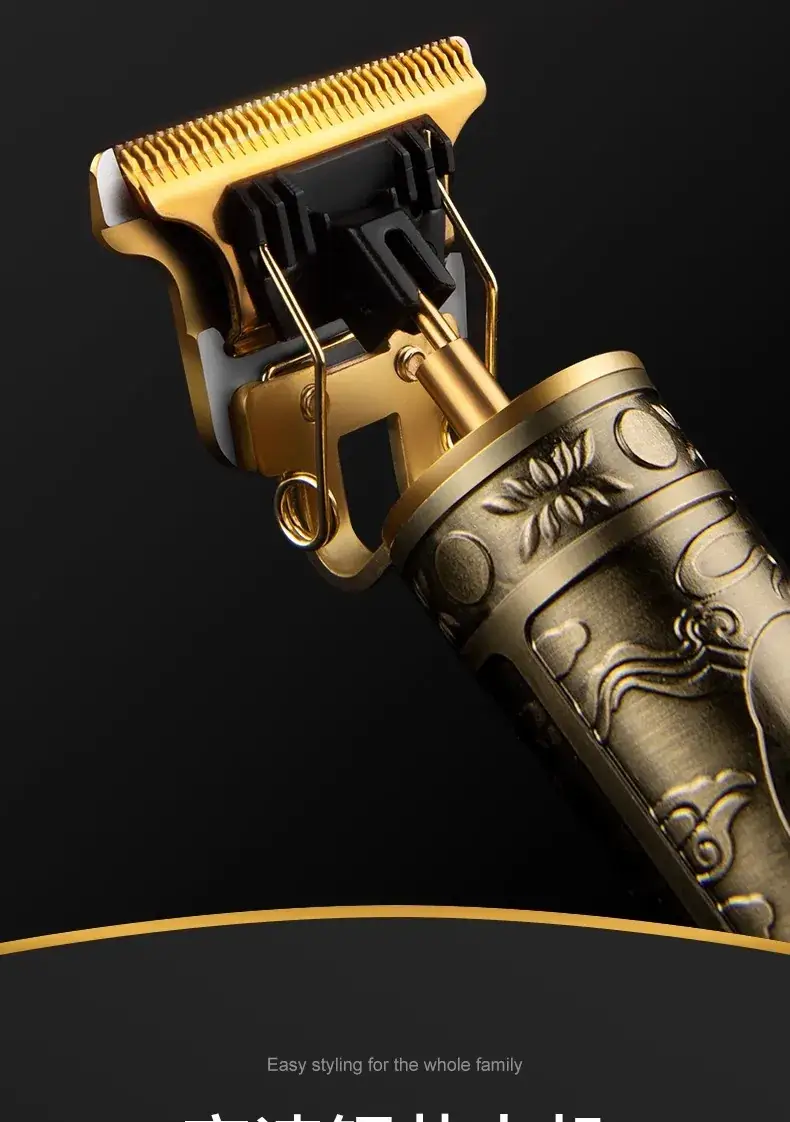 York Genuine Men's Electric Hair Clipper with Oil Head & Carving Edge — feature 10