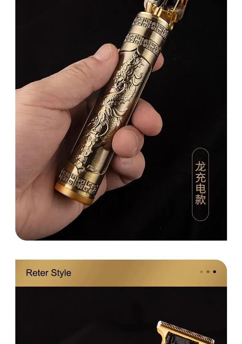 York Genuine Men's Electric Hair Clipper with Oil Head & Carving Edge — feature 19
