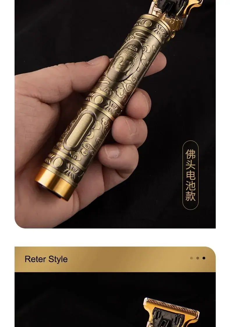 York Genuine Men's Electric Hair Clipper with Oil Head & Carving Edge — feature 20