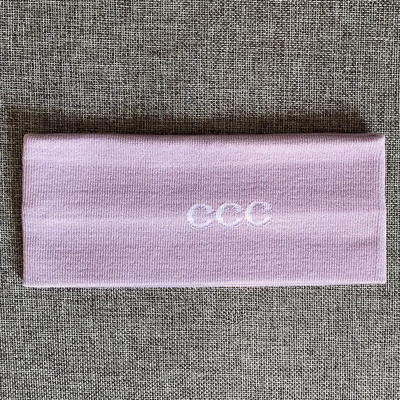 CCC Sweat Absorbent Headband Purple Unisex - Image 2
