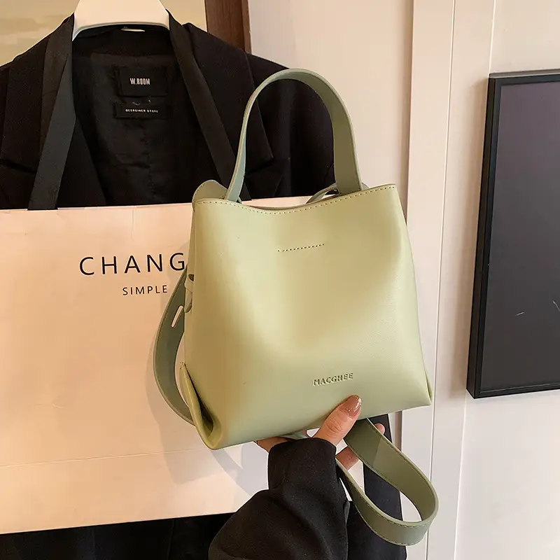 Large Capacity All-match Bucket Bag Women's Fashionable - Image 7