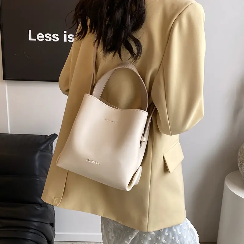 Large Capacity All-match Bucket Bag Women's Fashionable - Image 8