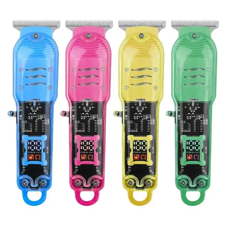Transparent Electric Hair Clipper with Digital Display - Image 10