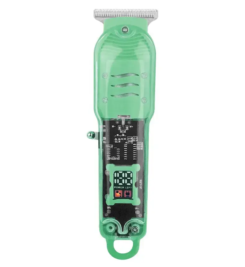 Transparent Electric Hair Clipper with Digital Display - Image 2
