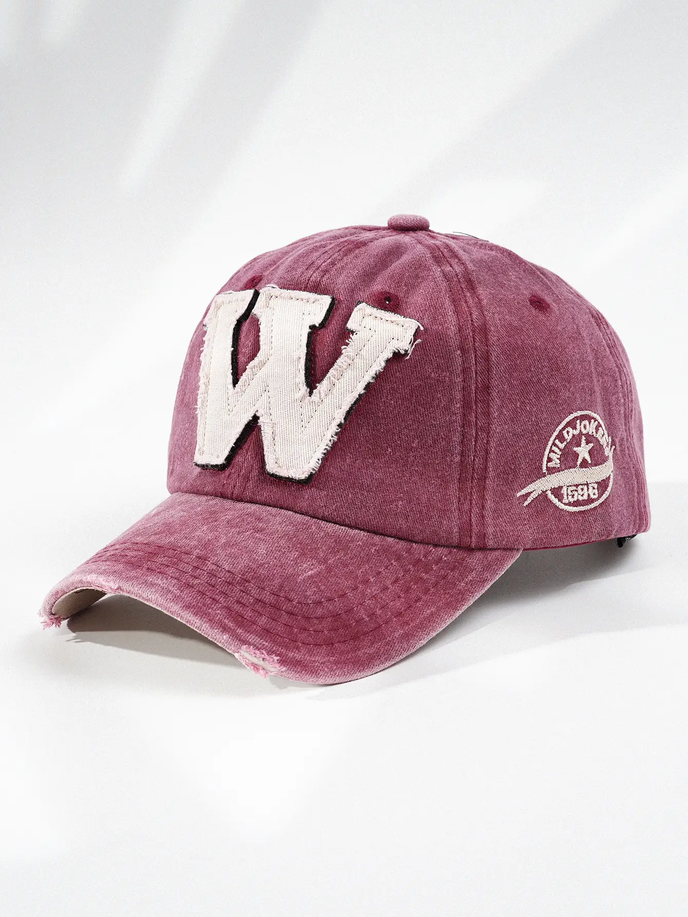 Men Women European American Baseball Cap with Heart Embroidery — feature 16