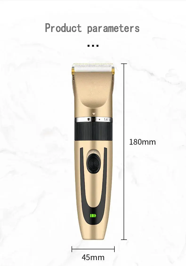 Rechargeable Electric Hair Clipper for Adults & Kids — feature 10