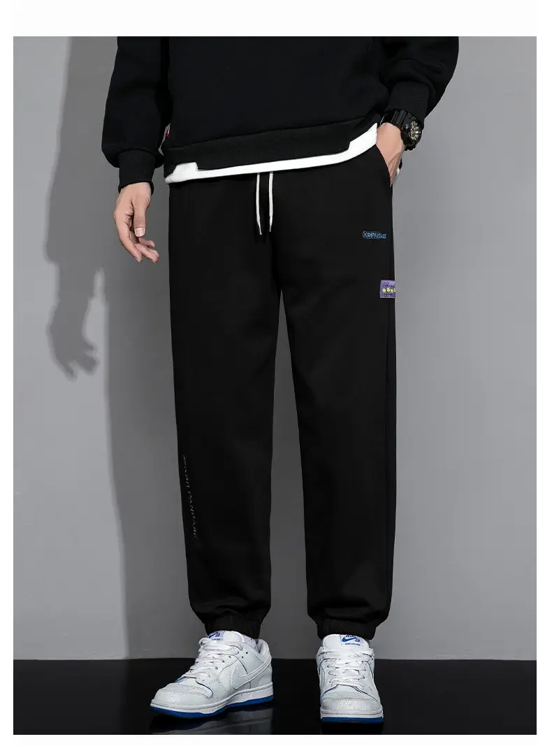 Huagang Camel Leg Pants Men Spring Autumn Casual — feature 19