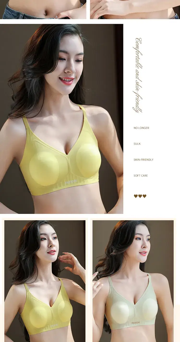 Traceless Push-up Bra Women Small Chest No Steel Ring — feature 20