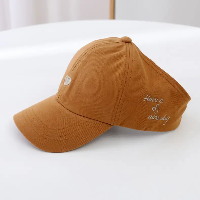 Pink Girls Sun Hat with F Logo Tie Back — feature 11