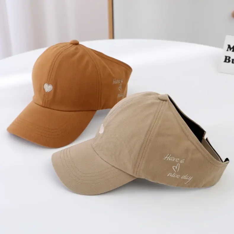 Pink Girls Sun Hat with F Logo Tie Back — feature 6
