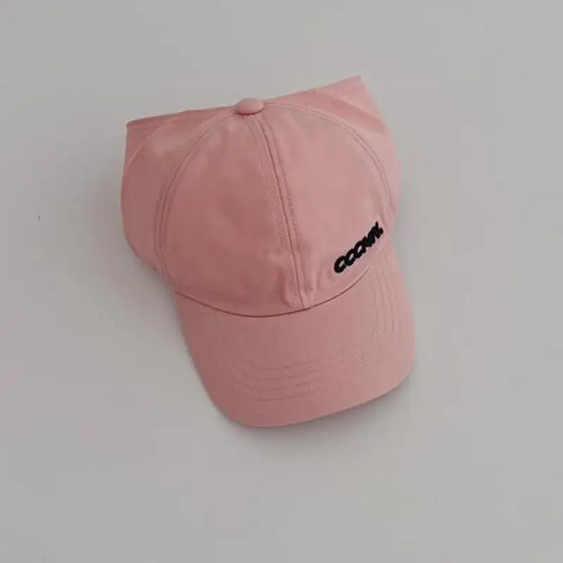 Pink Girls Sun Hat with F Logo Tie Back - Image 10