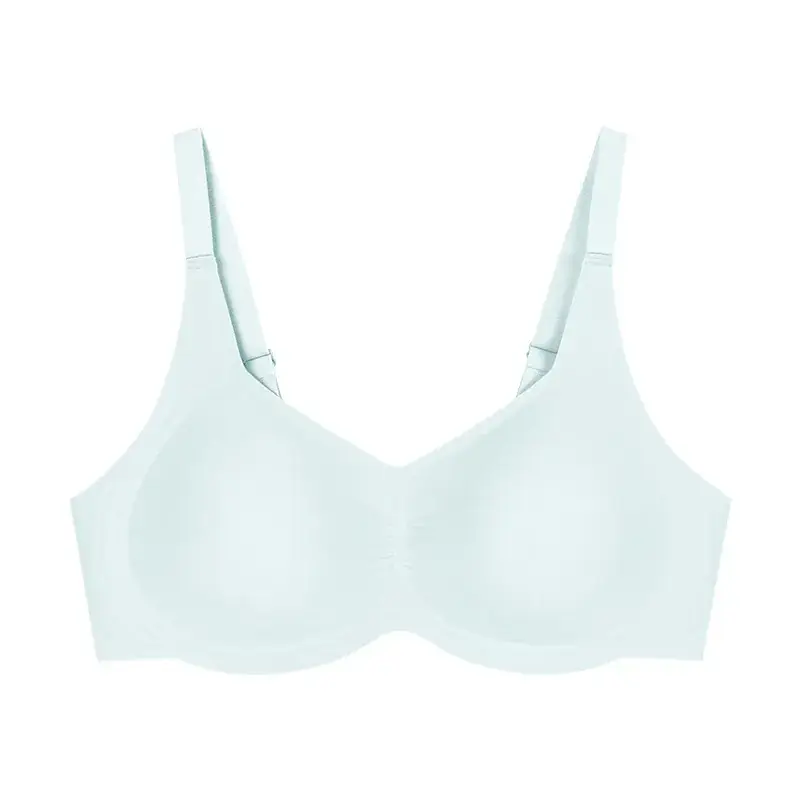Traceless Soft Underwear Women Large Chest Shaped Small Gather-up Bra - Image 3