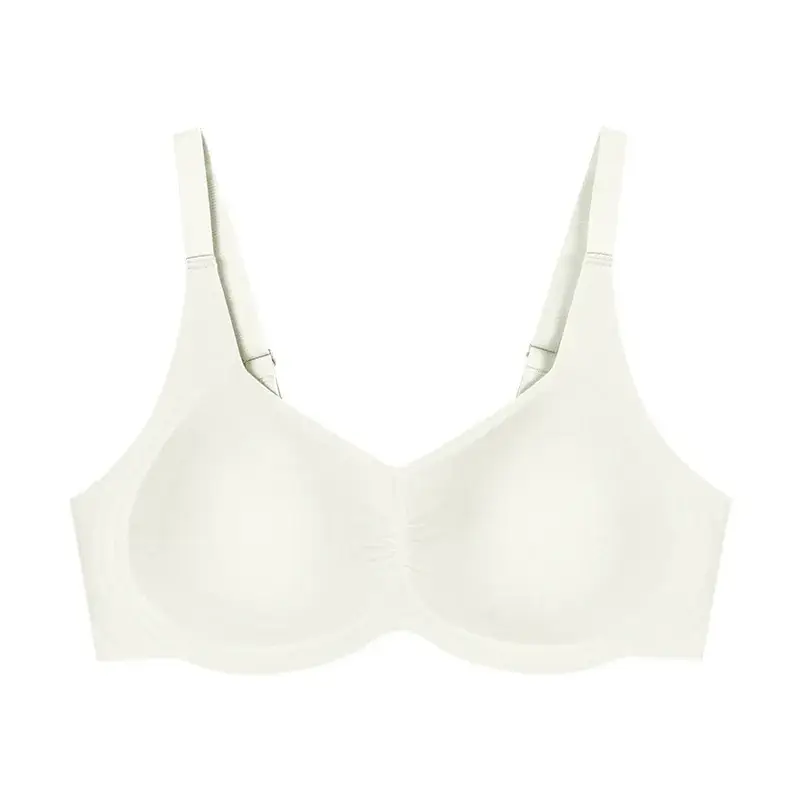 Traceless Soft Underwear Women Large Chest Shaped Small Gather-up Bra - Image 4