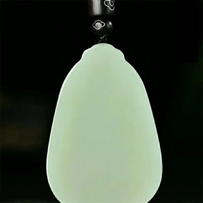 White Jade Mother Guanyin Pendant for Men Women — feature 7