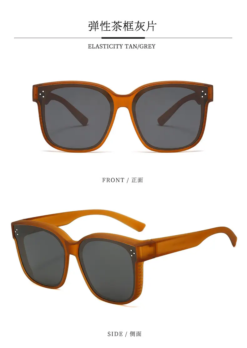 Cross-Border Polarized Sunglasses for Women Large Frame Anti-UV — feature 19