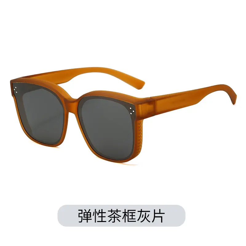 Cross-Border Polarized Sunglasses for Women Large Frame Anti-UV - Image 3