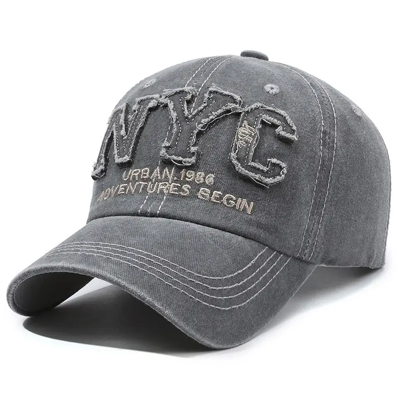 Men NYC Urban 1986 Adventures Begin Cap - Image 2