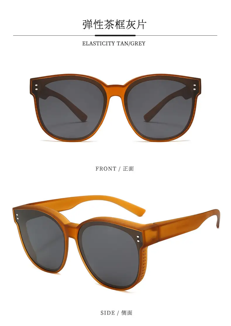 Men Polarized Sunglasses with Tea Wood Frame — feature 17