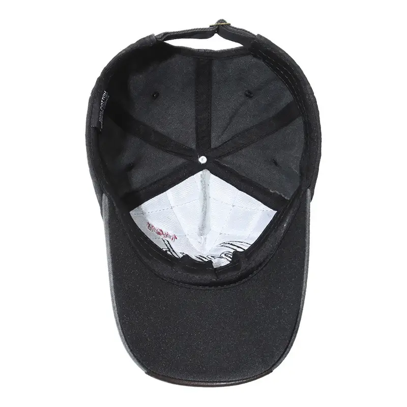 Men's Gray Casual Cap with Tide Logo - Image 9