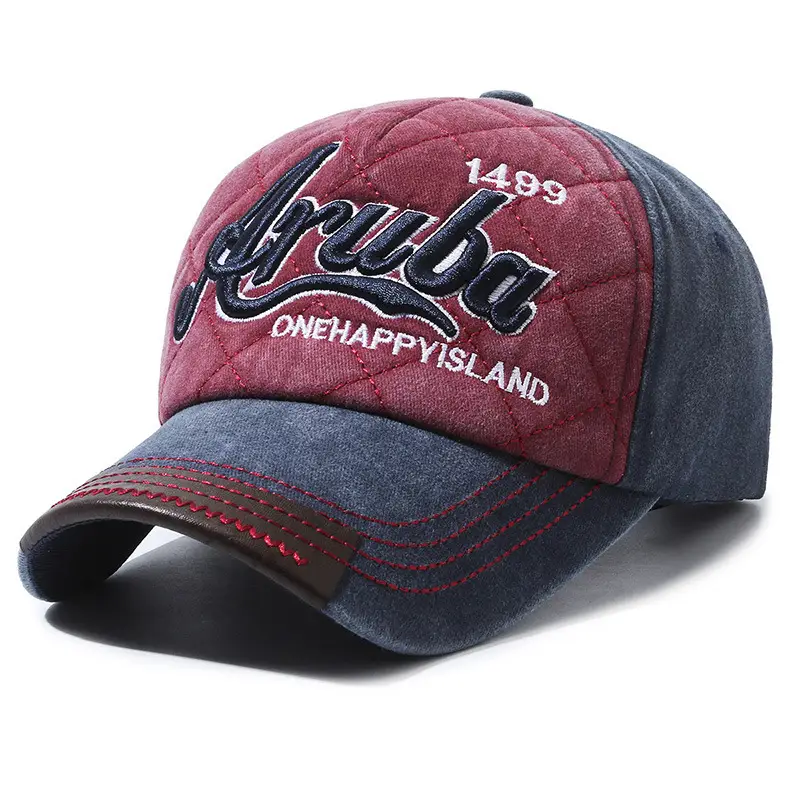 Men's Gray Casual Cap with Tide Logo - Image 2