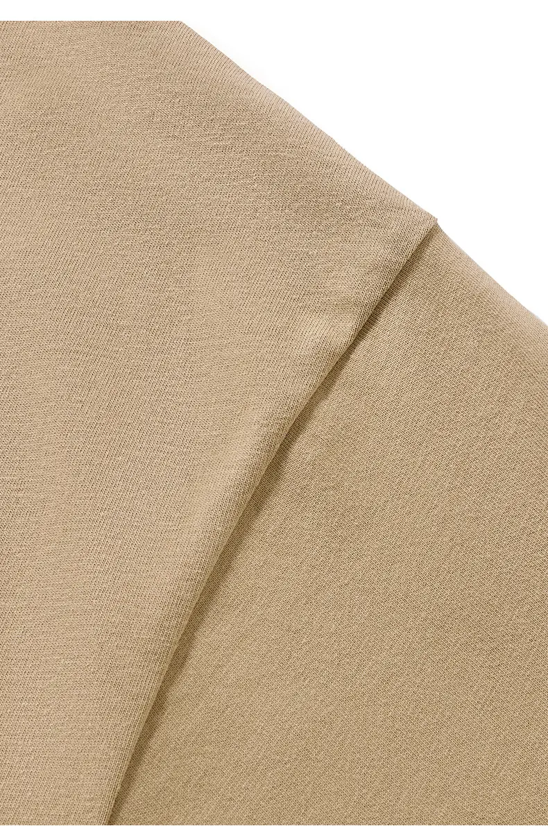 Tilani Men Summer Pure Cotton Beige T-Shirt — feature 14