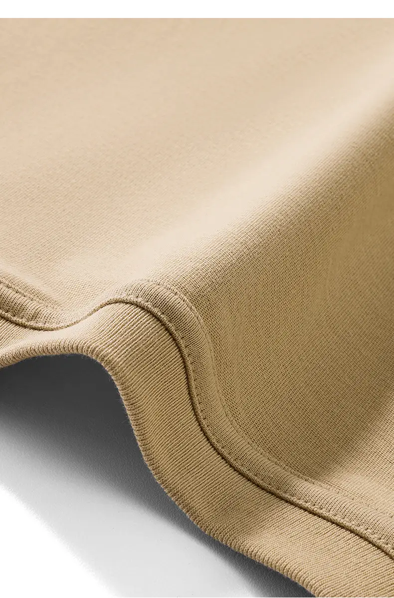 Tilani Men Summer Pure Cotton Beige T-Shirt — feature 16