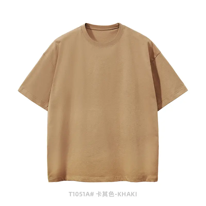 Tilani Men Summer Pure Cotton Beige T-Shirt - Image 13