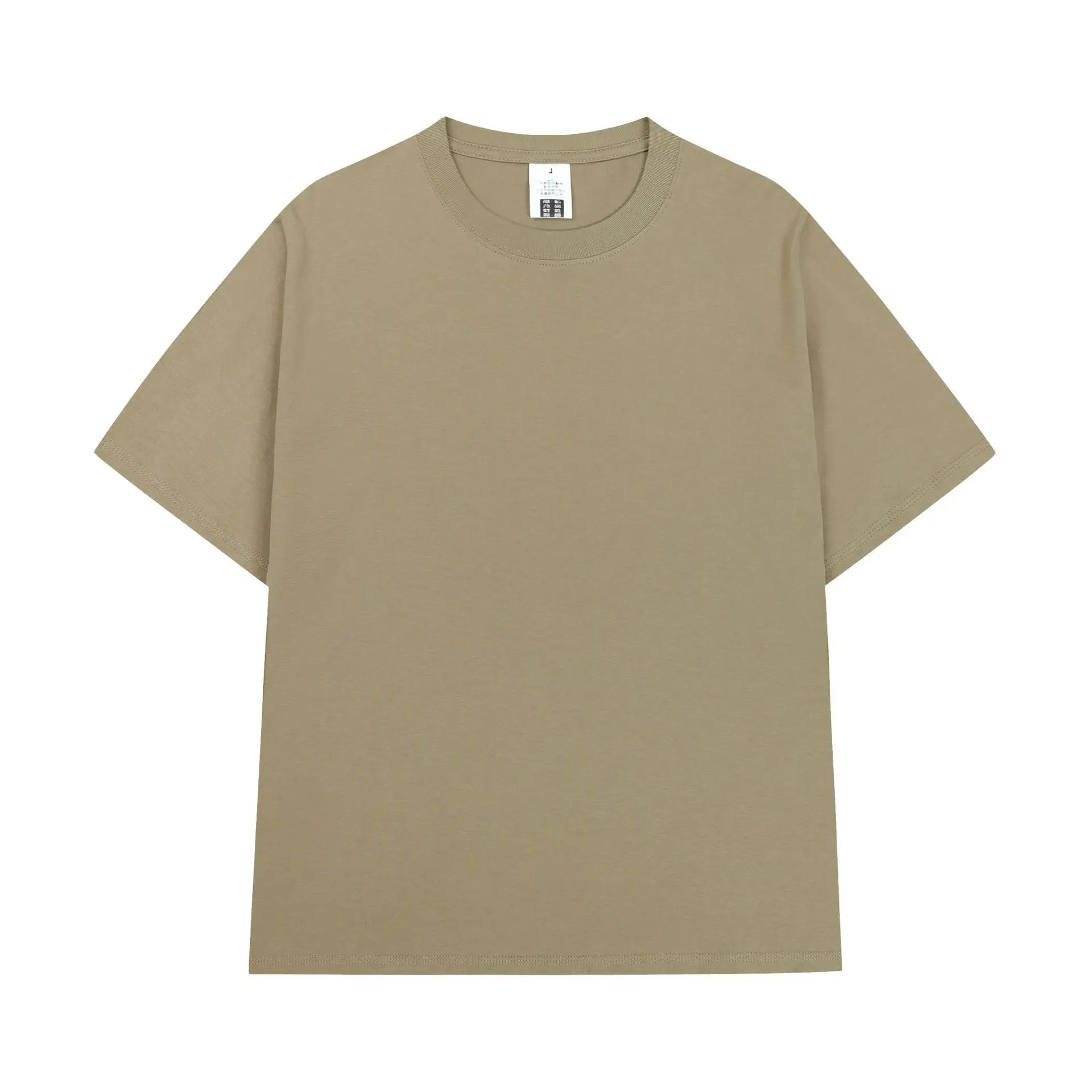 Men Heavyweight Cotton T-Shirt Olive Kahla 270g - Image 17
