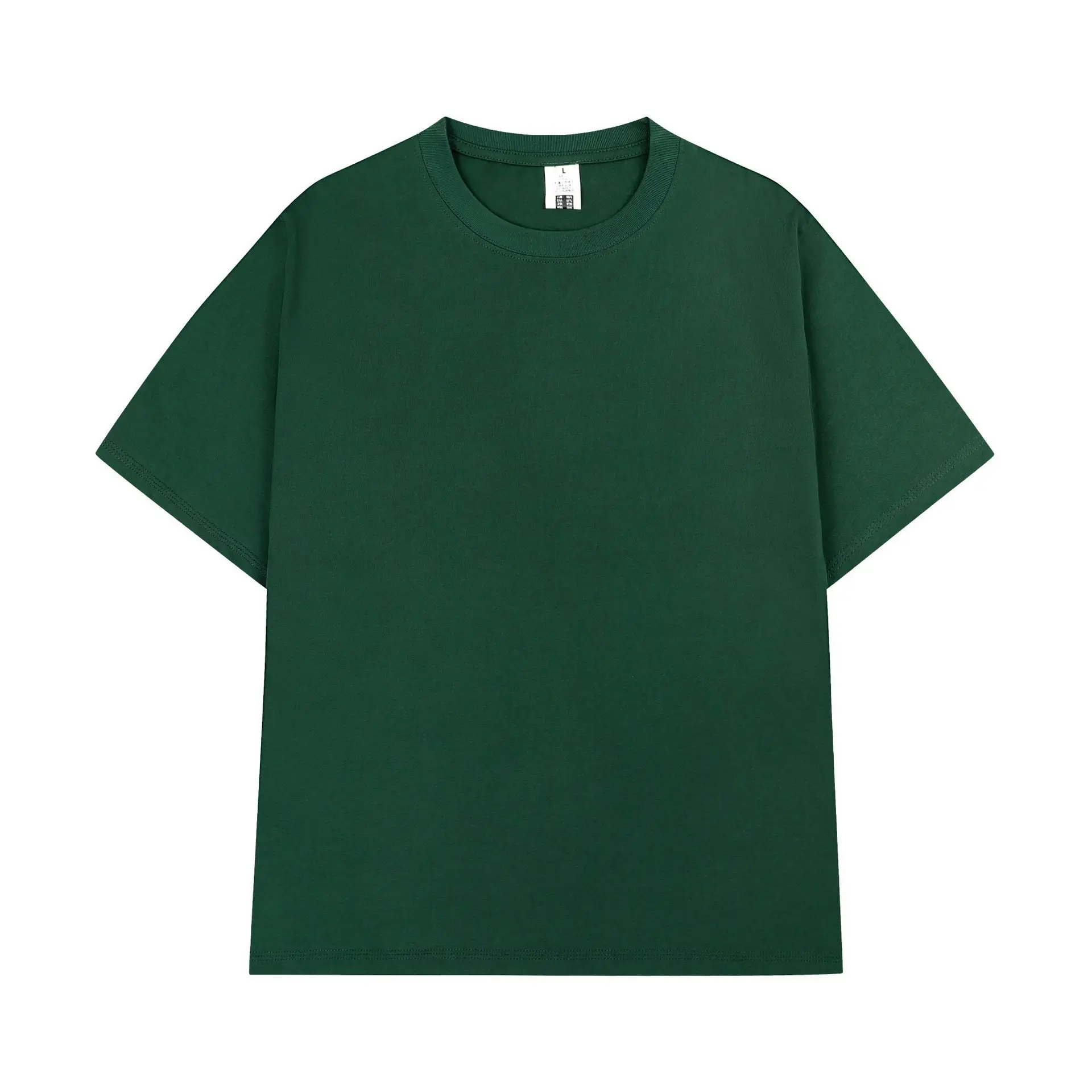 Men Heavyweight Cotton T-Shirt Olive Kahla 270g - Image 21
