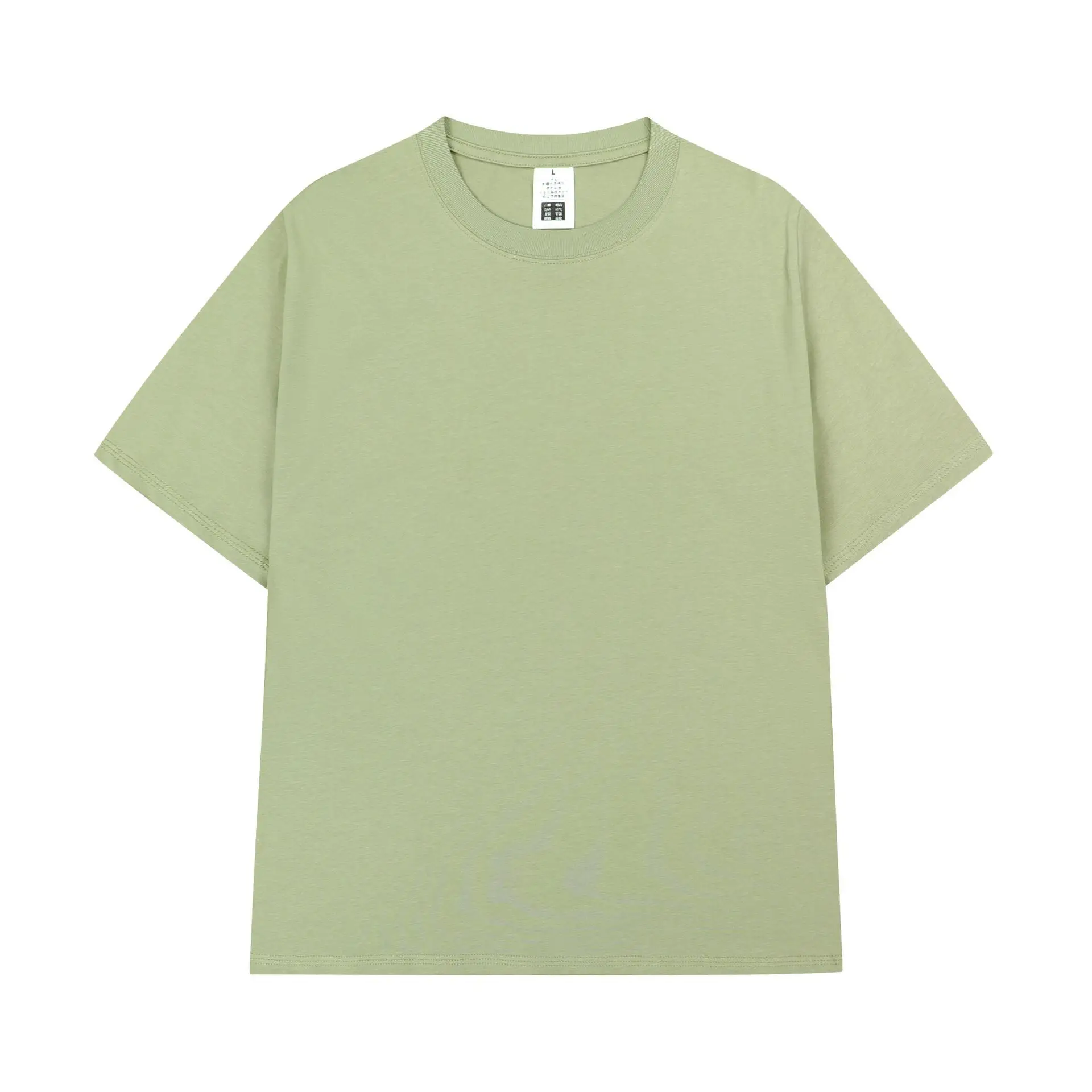 Men Heavyweight Cotton T-Shirt Olive Kahla 270g - Image 24