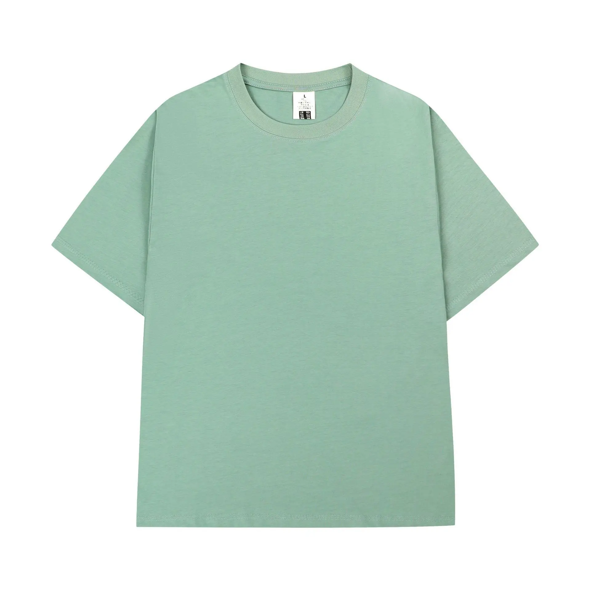 Men Heavyweight Cotton T-Shirt Olive Kahla 270g - Image 27