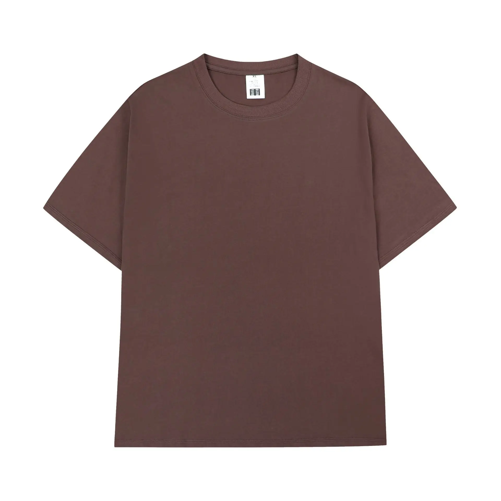 Men Heavyweight Cotton T-Shirt Olive Kahla 270g - Image 5