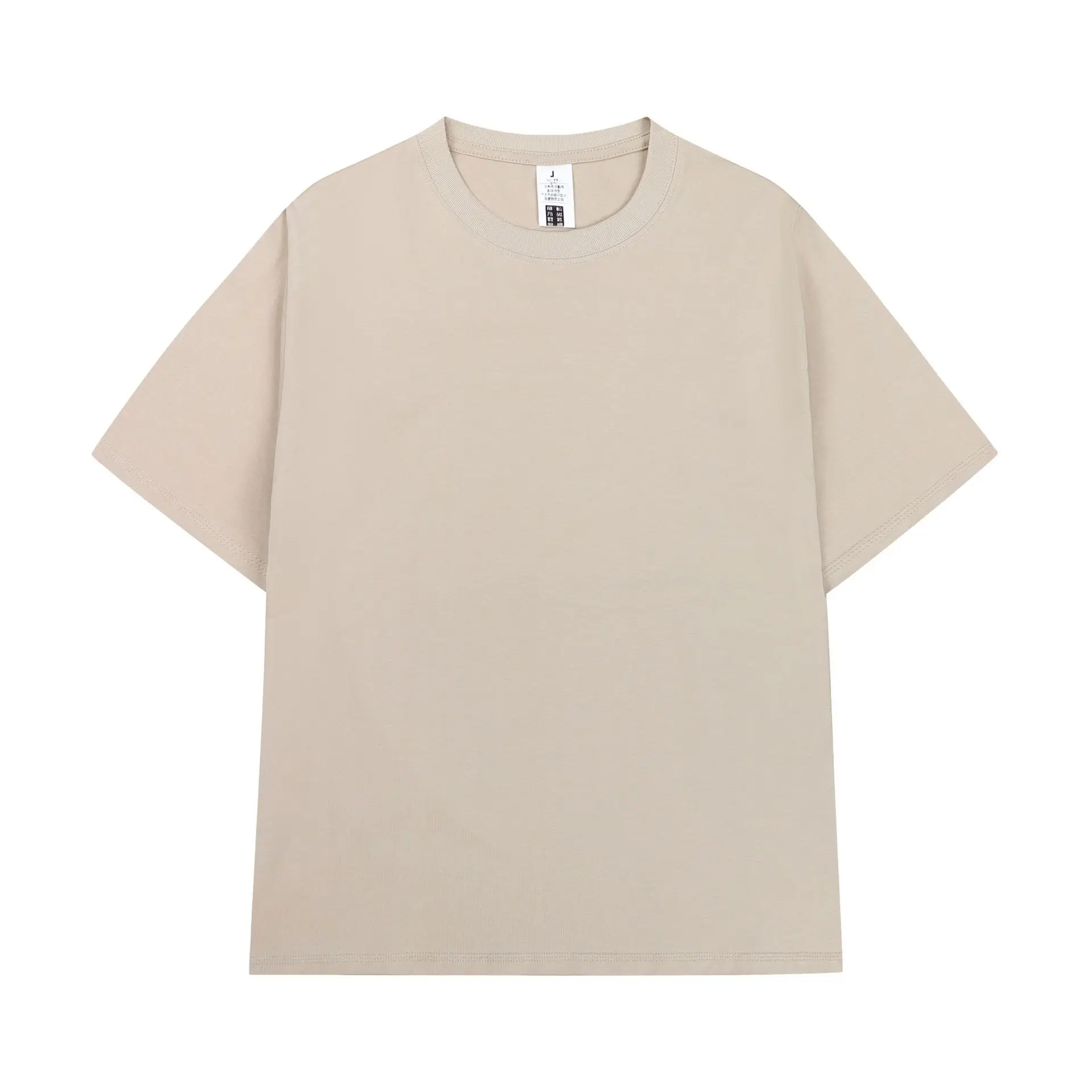 Men Heavyweight Cotton T-Shirt Olive Kahla 270g - Image 7
