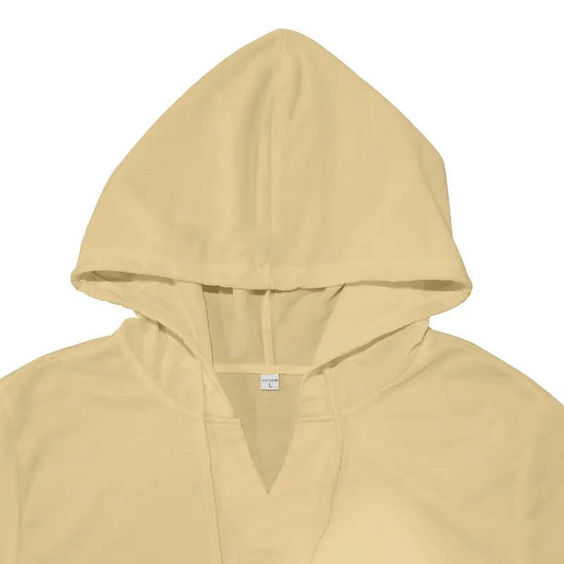 Men's 2025 Grey Hooded T-Shirt Short Sleeve Fitted — feature 33