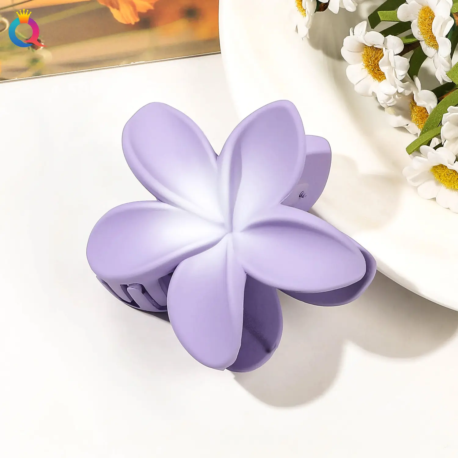 Qiyue Butterfly Hair Clip Yellow Gradient Plate — feature 49