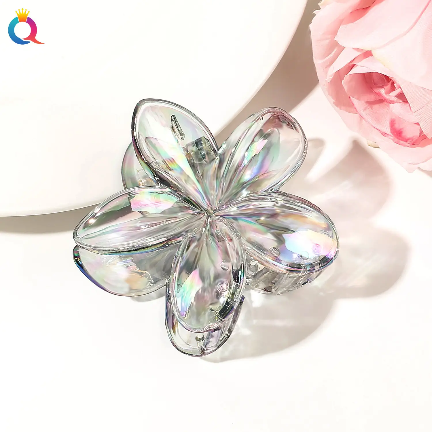 Qiyue Butterfly Hair Clip Yellow Gradient Plate — feature 41