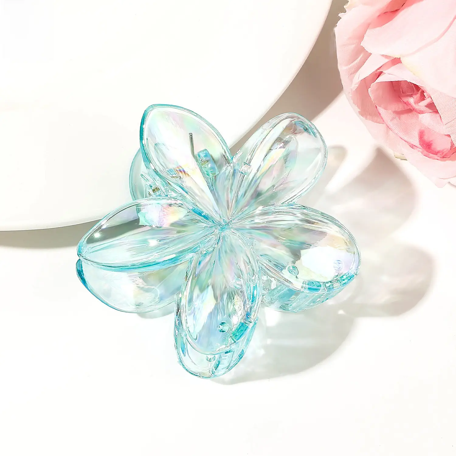 Qiyue Butterfly Hair Clip Yellow Gradient Plate - Image 28