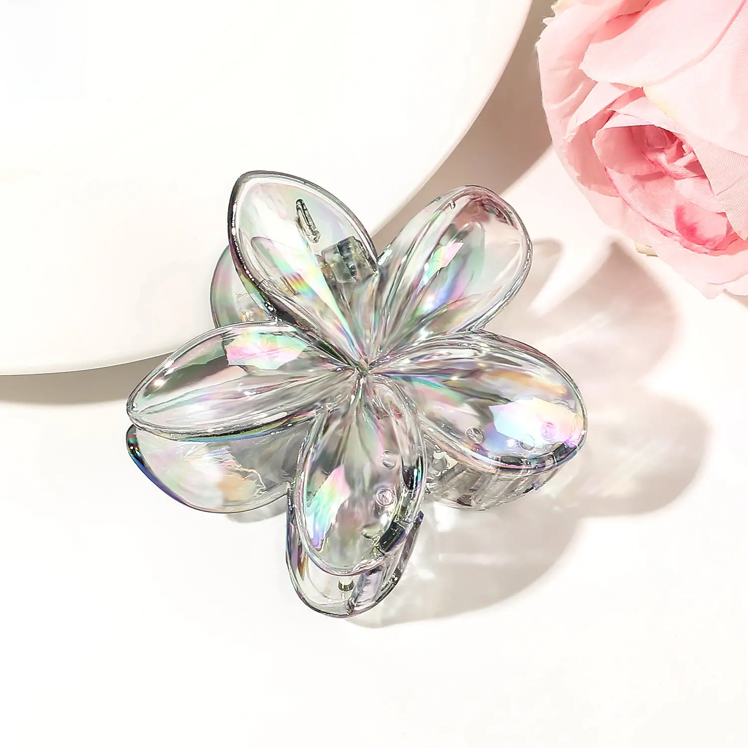 Qiyue Butterfly Hair Clip Yellow Gradient Plate - Image 33