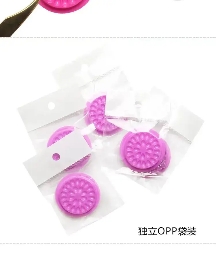 PVC Grafting Eye Lash Color Glue Tray with Gasket — feature 8