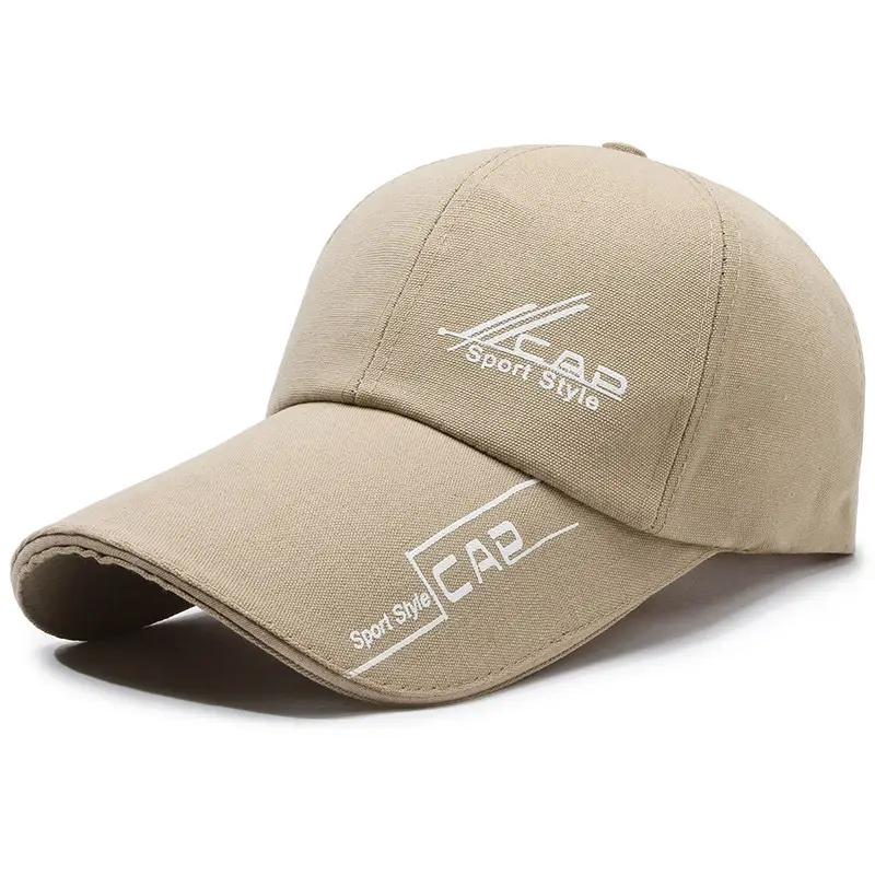 Men Navy Blue Sport-Sla Baseball Cap with Red Trim