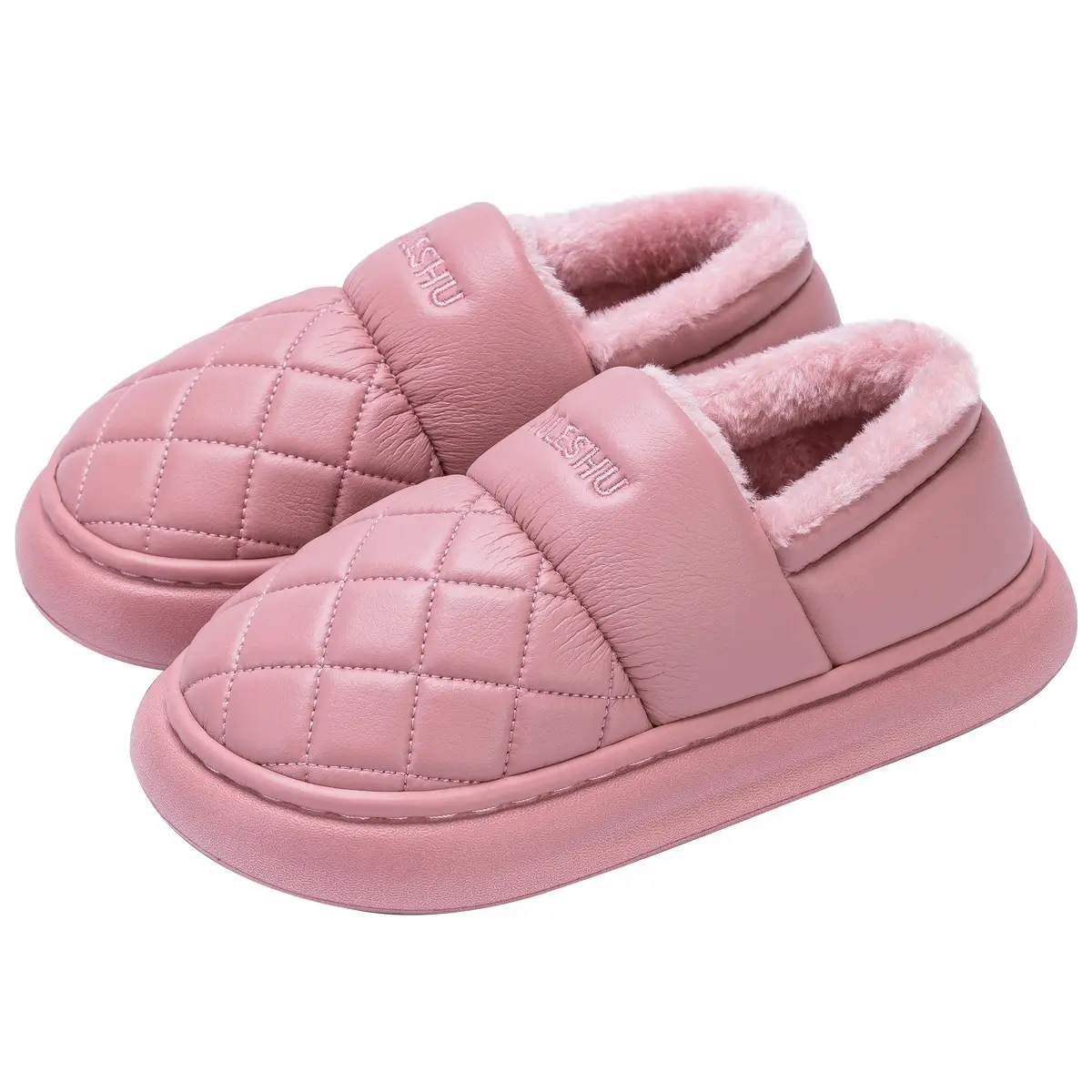 Women Waterproof Warm Slippers Autumn Winter 2025