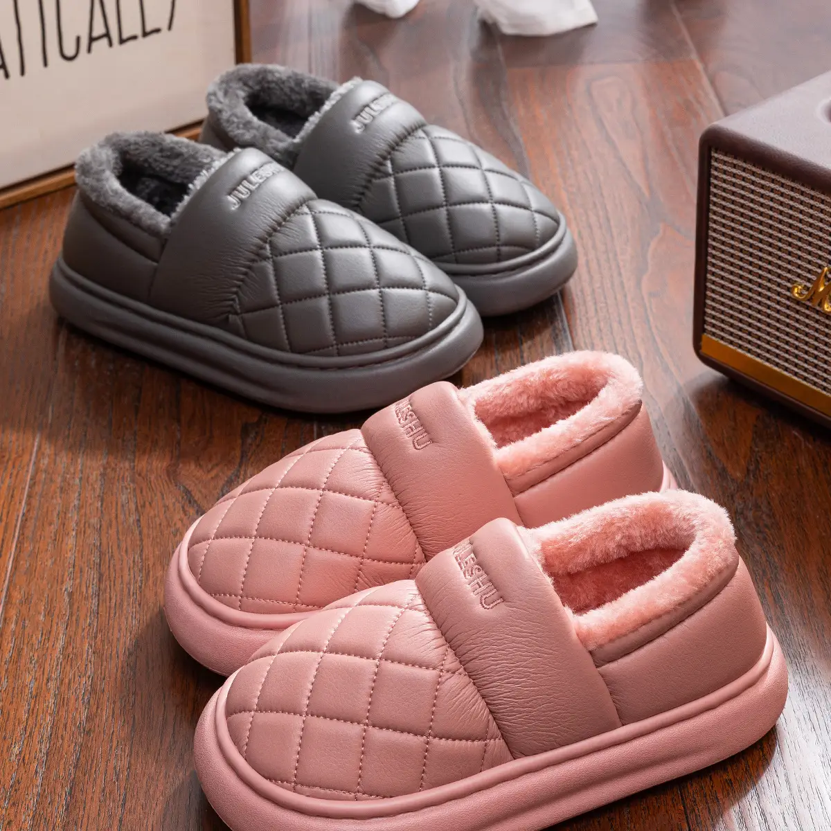 Women Waterproof Warm Slippers Autumn Winter 2025 — feature 14