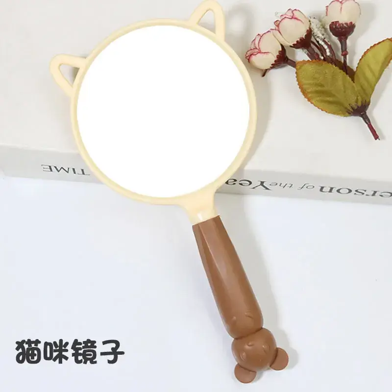Cute Cartoon Cat Ears Mirror Comb for Women - Image 9