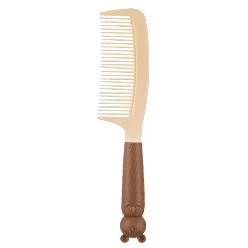 Cute Cartoon Cat Ears Mirror Comb for Women - Image 2