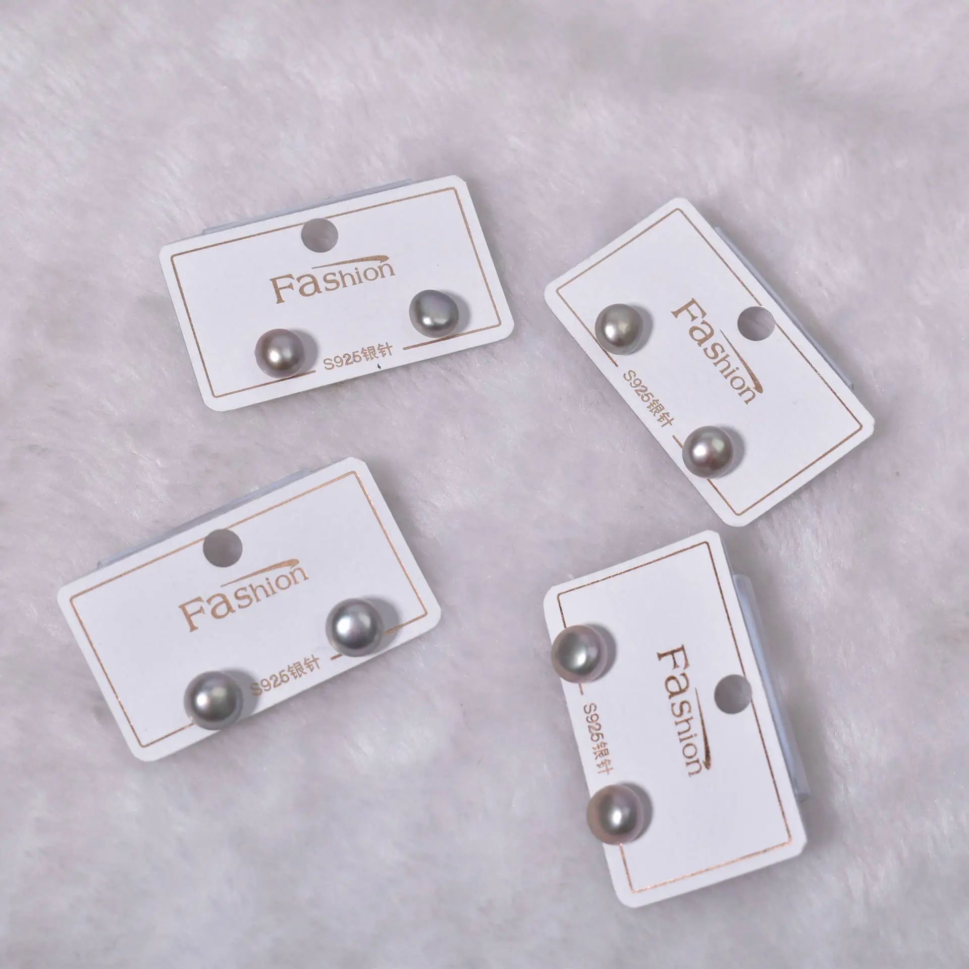 925 Silver Pearl Earrings for Women Elegant High-end Accessories