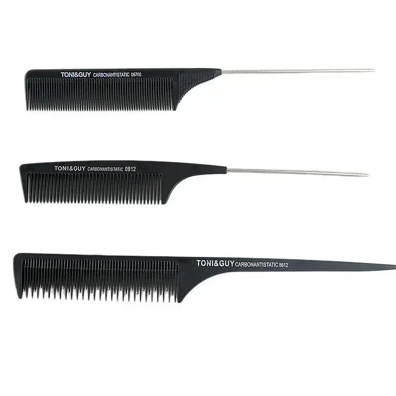 Pointed Carbon Fiber Hair Comb Professional Use - Image 22