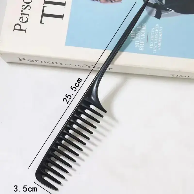 Pointed Carbon Fiber Hair Comb Professional Use - Image 12